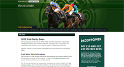 Desktop Screenshot of irish-derby.com